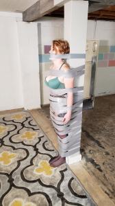 xsiteability.com - Izzie Taped To a Post thumbnail